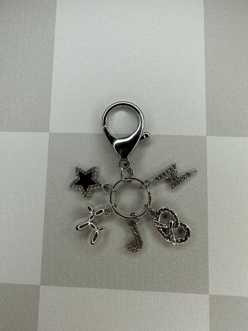 **ONLY ITEM** - Custom Keychain with 3 Charms