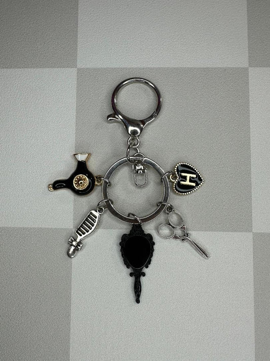 **ADD ON ONLY**- Custom Keychain with 3 Charms